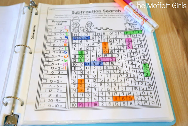 Hands-on Addition and Subtraction- Help your students master basic math skills in a fun and interactive way with these NO PREP Packets! 