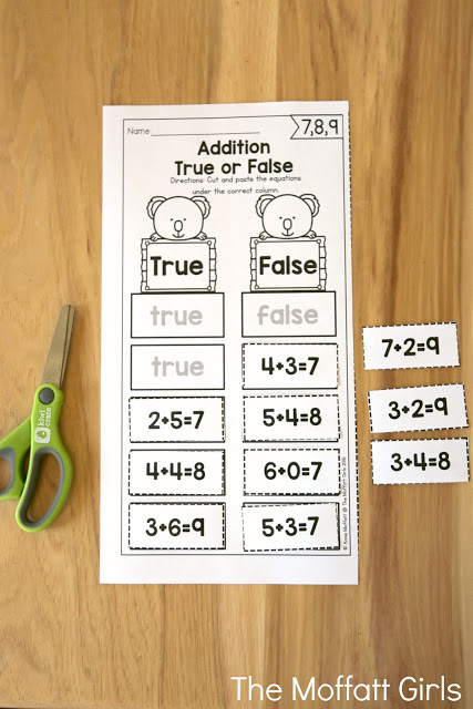 Hands-on Addition and Subtraction- Help your students master basic math skills in a fun and interactive way with these NO PREP Packets! 