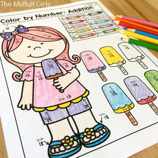 Hands-on Addition and Subtraction- Help your students master basic math skills in a fun and interactive way with these NO PREP Packets! 