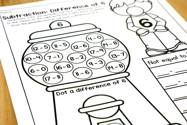 Hands-on Addition and Subtraction- Help your students master basic math skills in a fun and interactive way with these NO PREP Packets! 