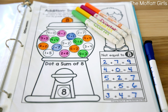 Hands-on Addition and Subtraction- Help your students master basic math skills in a fun and interactive way with these NO PREP Packets! 