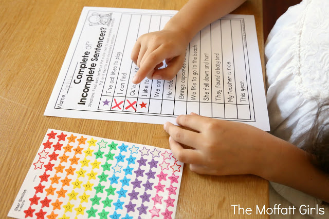 September NO PREP Math and Literacy Packet (2nd Grade) in action! Teach basic math operations, sight words, phonics, grammar, handwriting and so much more with the September NO PREP Packet for Second Grade!