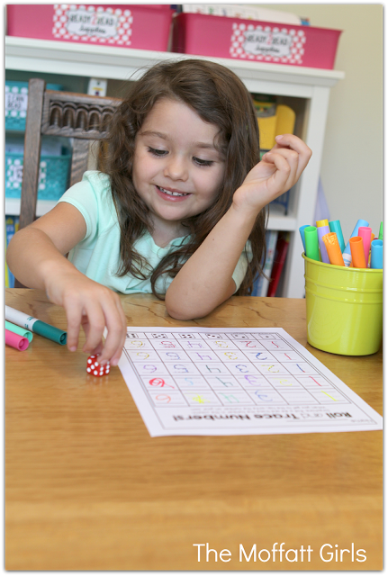 Back to School NO PREP Math and Literacy (Kindergarten) in action! Teach basic addition, subtraction, sight words, phonics, letters, handwriting and so much more with the August and September NO PREP Packet for Kindergarten!