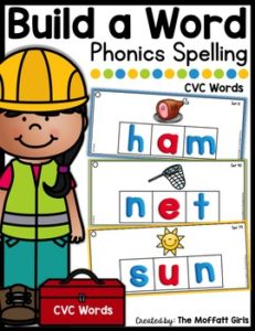 Building words using phonics skills