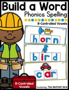 Building words using phonics skills