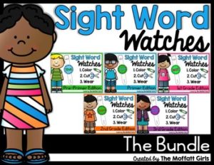 Sight Word Watches (The Bundle)
