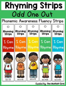 Phonemic Awareness Rhyming Strips