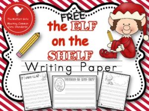 Free Elf on the Shelf Writing Paper