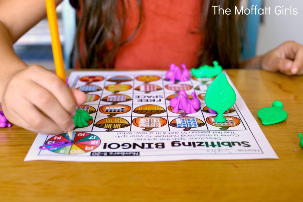 Help students master number concepts using common patterns and number combinations with the Subitizing Fall Edition NO PREP Packet. This is the perfect foundation for addition and subtraction.