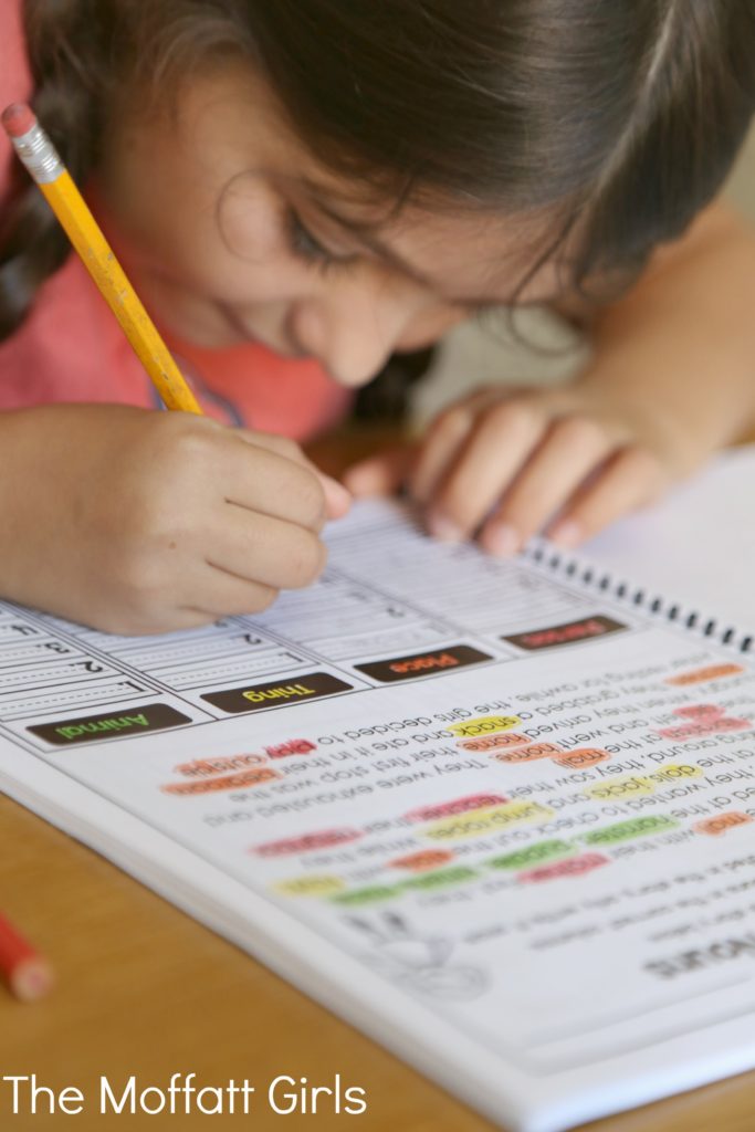 Teach nouns in a fun and effective way with the Grammar and Language Arts NO PREP Packet for 2nd Grade!
