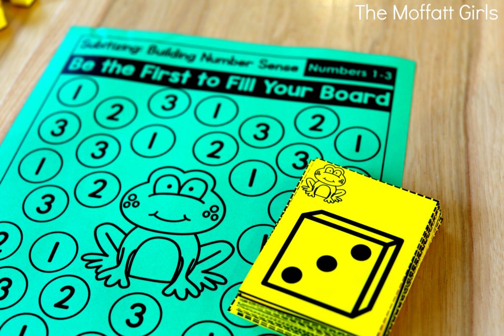 Help students master number concepts using common patterns and number combinations with the Subitizing Spring Edition NO PREP Packet. This is the perfect foundation for addition and subtraction.