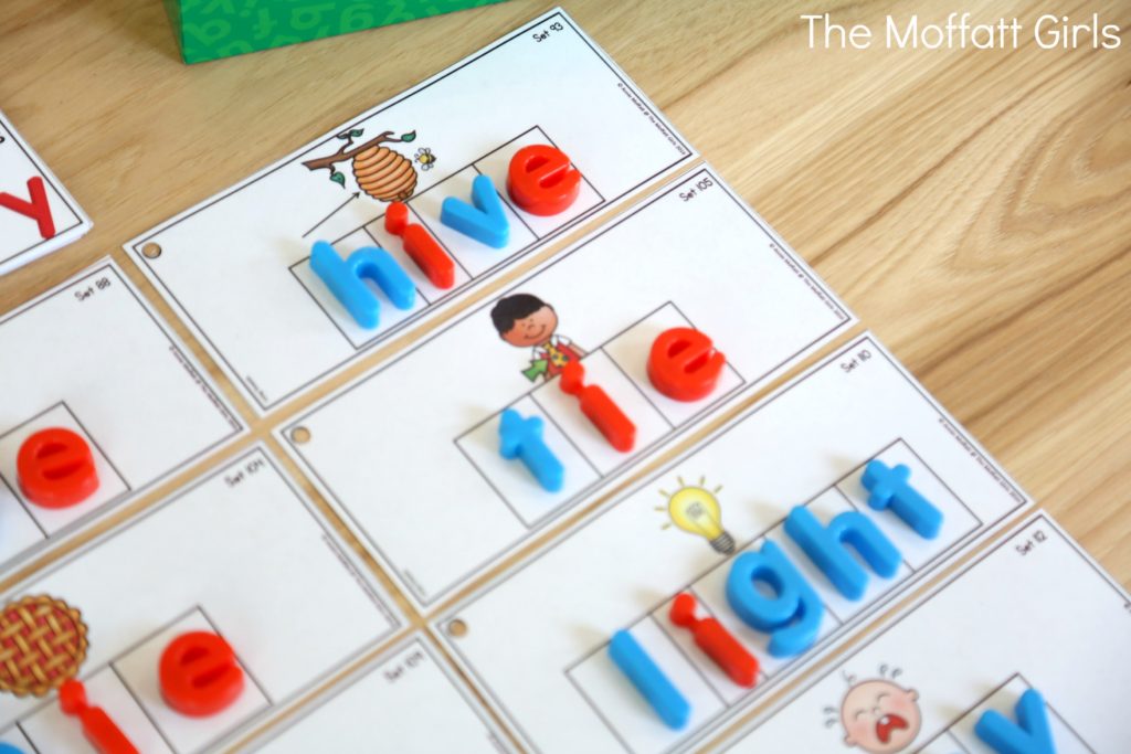 Build a Word Hands-On Spelling! Systematically move through phonics skills while boosting reading and spelling skills. The bundle includes CVC words, long vowels, blends, digraphs, trigraphs and more!