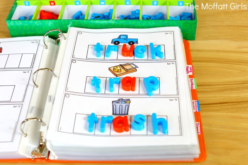 Build a Word Hands-On Spelling! Systematically move through phonics skills while boosting reading and spelling skills. The bundle includes CVC words, long vowels, blends, digraphs, trigraphs and more!
