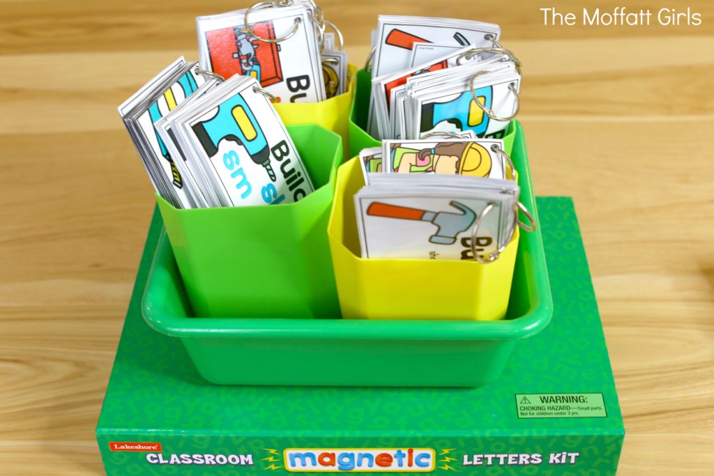 Build a Word Hands-On Spelling! Systematically move through phonics skills while boosting reading and spelling skills. The bundle includes CVC words, long vowels, blends, digraphs, trigraphs and more!