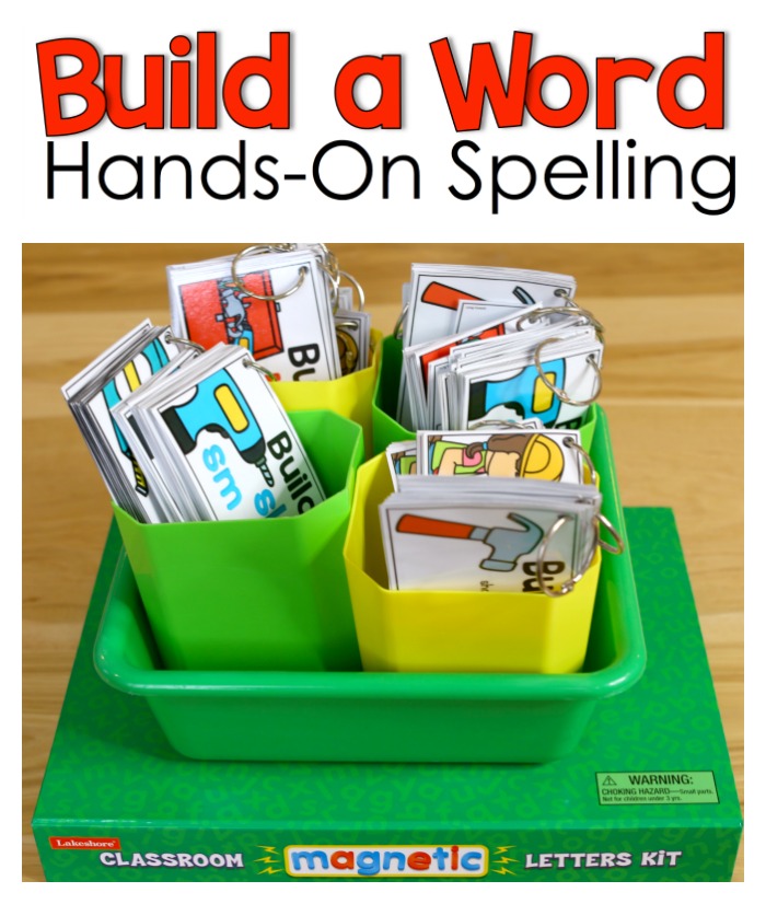 Build a Word Hands-On Spelling! Systematically move through phonics skills while boosting reading and spelling skills. The bundle includes CVC words, long vowels, blends, digraphs, trigraphs and more!