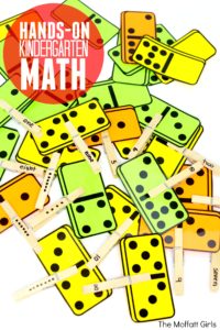 hands-on kindergarten math centers and games