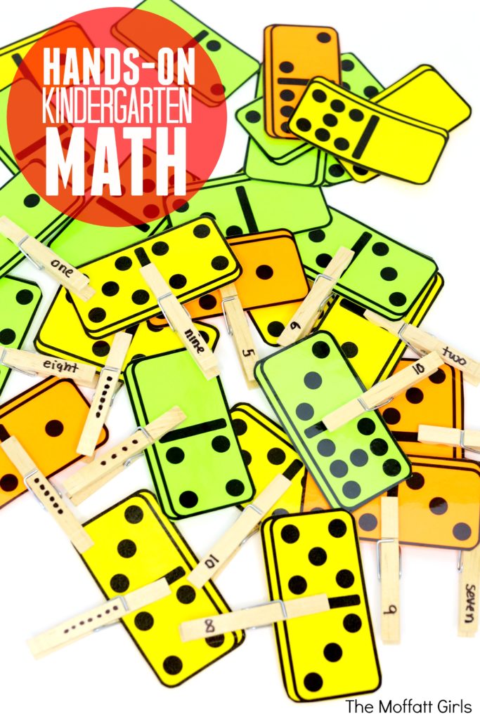 Number Matching with dominos! Fun Kindergarten math game to learn numbers 1-10!
