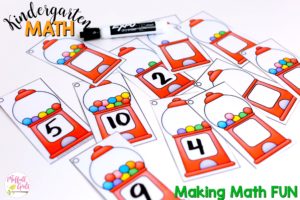 Kindergarten Math, math games, number, counting