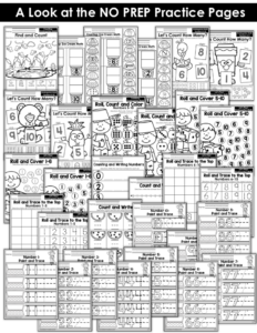 Kindergarten Math Worksheets