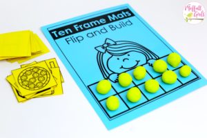 Ten Frame Kindergarten Math,