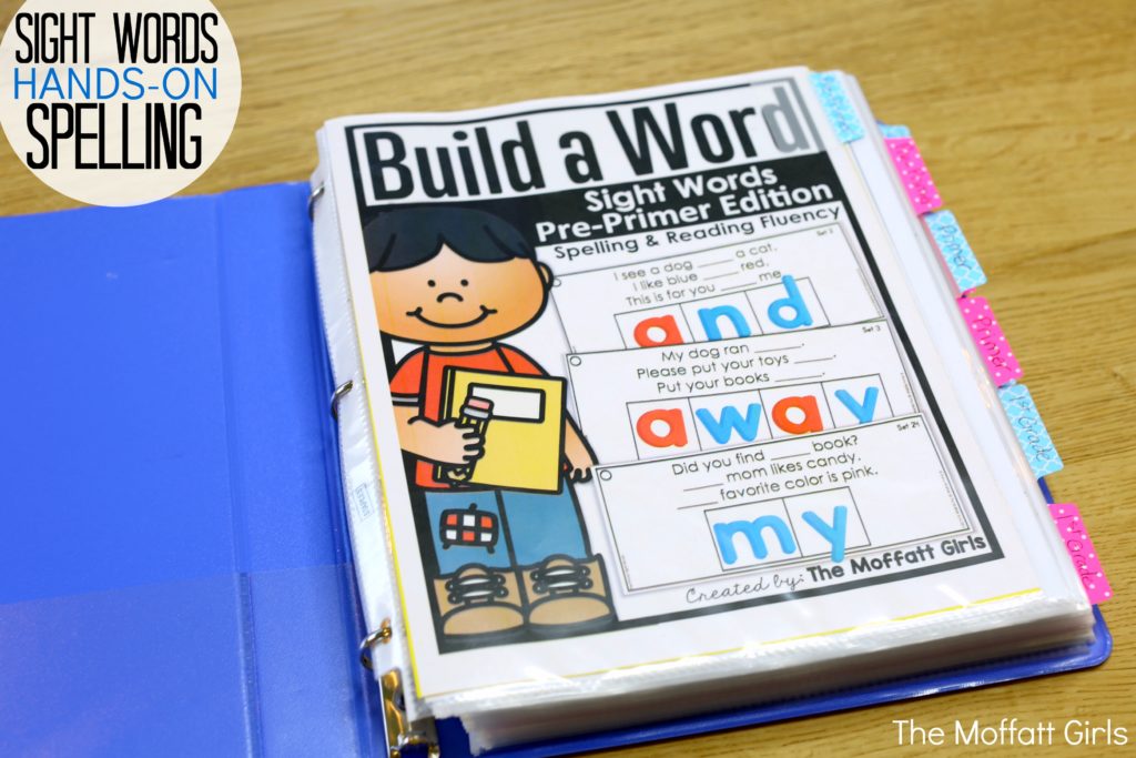 Build-a-Word Pre-Primer Sight Words Build-a-Word Pre-Primer Sight Words