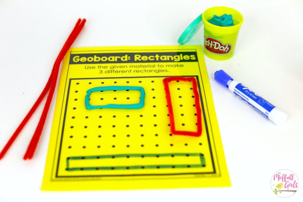 Kindergarten, Math, Geoboards, Shapes, Common Core, 