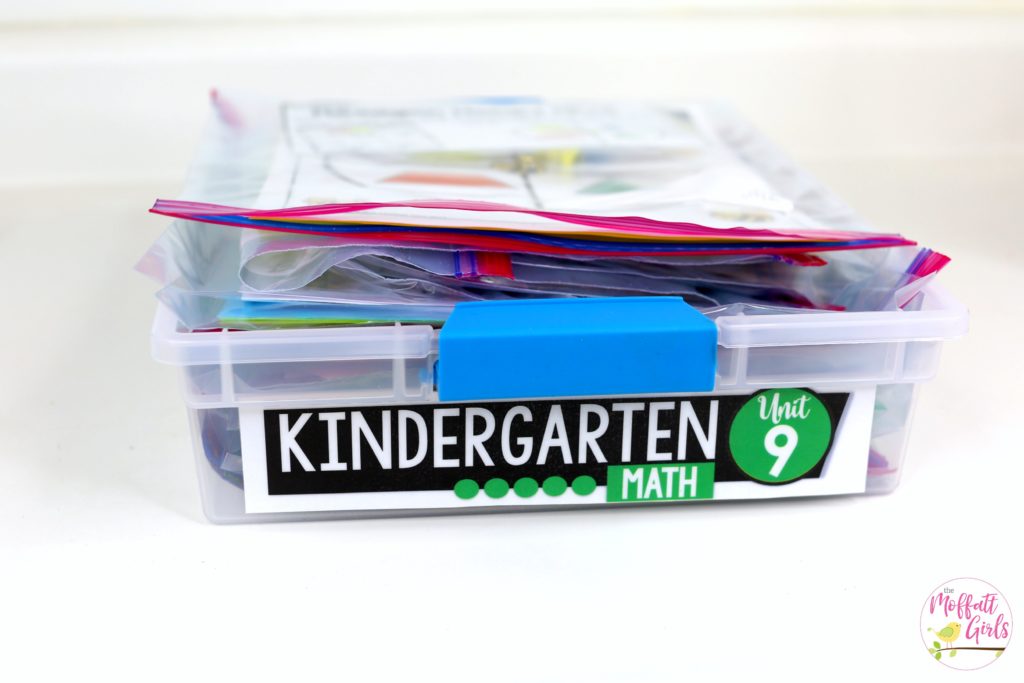 Kindergarten Math, Common Core Curriculum, math organization, Classroom organization