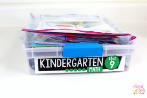 Kindergarten Math, Common Core Curriculum, math organization, Classroom organization