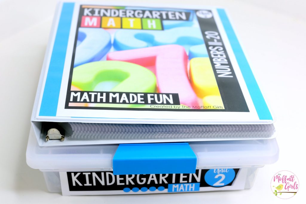 Kindergarten Math Made Fun- Introduce and teach teen numbers in a fun and hands-on way with this complete curriculum that includes centers and practice pages!