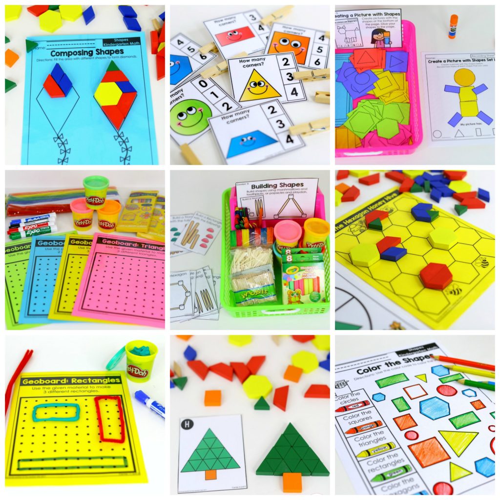 Kindergarten Math, Common Core Math, Kindergarten, shapes, patterns
