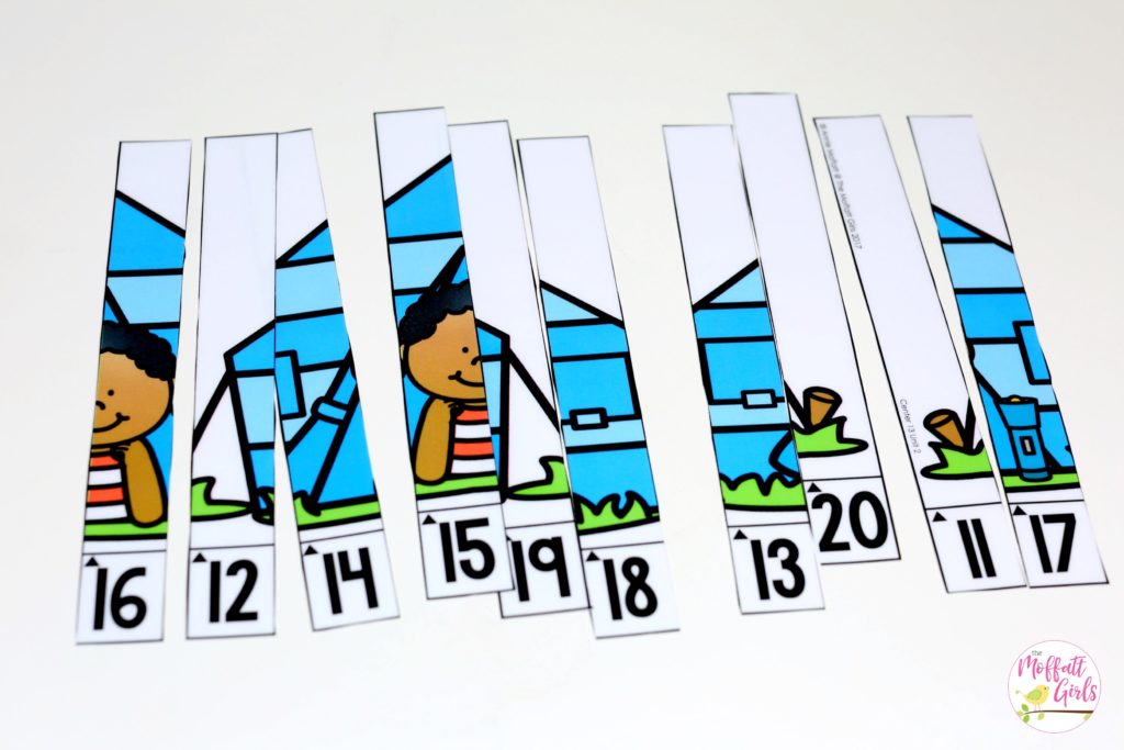 Ordering Numbers 11-20. Such a fun puzzle for Kindergarten! Place the teen numbers in order to reveal a picture!