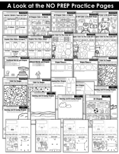 Shapes, Patterns, puzzles, Kindergarten, Math, common core,