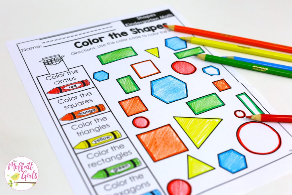 Kindergarten Math, Kindergarten, Shapes, Common Core Math, Hexagon, Math Games, 3d Shapes