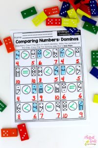 Kindergarten, Kindergarten math, comparing numbers, Counting, numbers, math games, Common Core Math
