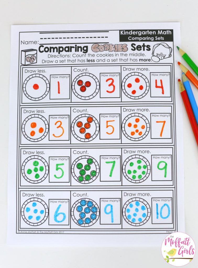 Kindergarten, Kindergarten math, comparing numbers, Counting, numbers, math games, Common Core Math