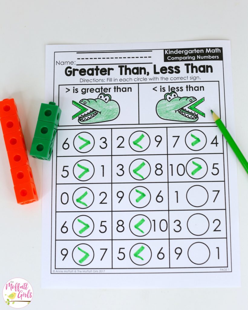 Kindergarten, Kindergarten math, comparing numbers, Counting, numbers, math games, Common Core Math