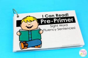 Sight Word Fluency, Sight Words, Pre-Primer Sight Words, Preschool, Kindergarten, First Grade