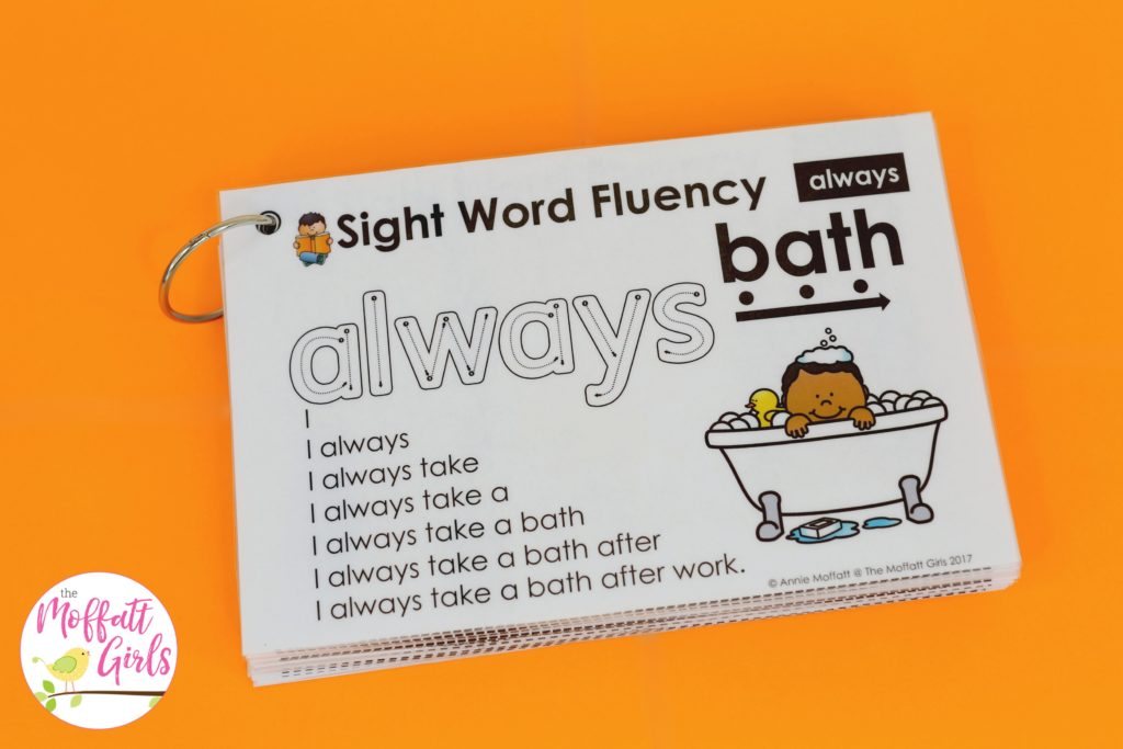 Sight Word Fluency Pyramid Sentences- These simple sentences use second grade sight words along with phonics skills to help build reading confidence in beginning and struggling readers.