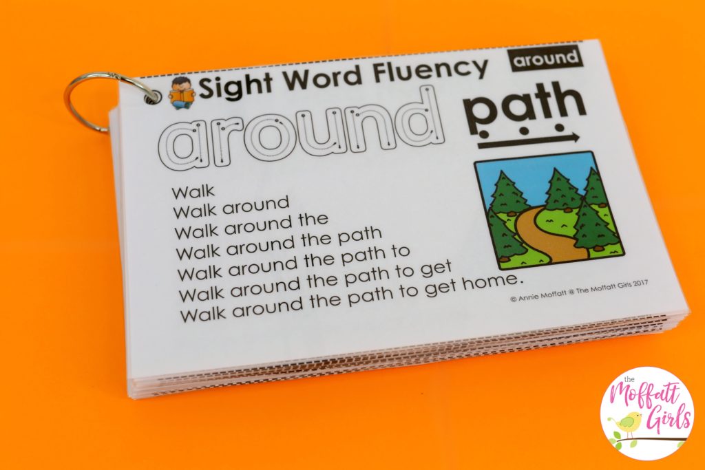 Sight Word Fluency Pyramid Sentences- These simple sentences use second grade sight words along with phonics skills to help build reading confidence in beginning and struggling readers.