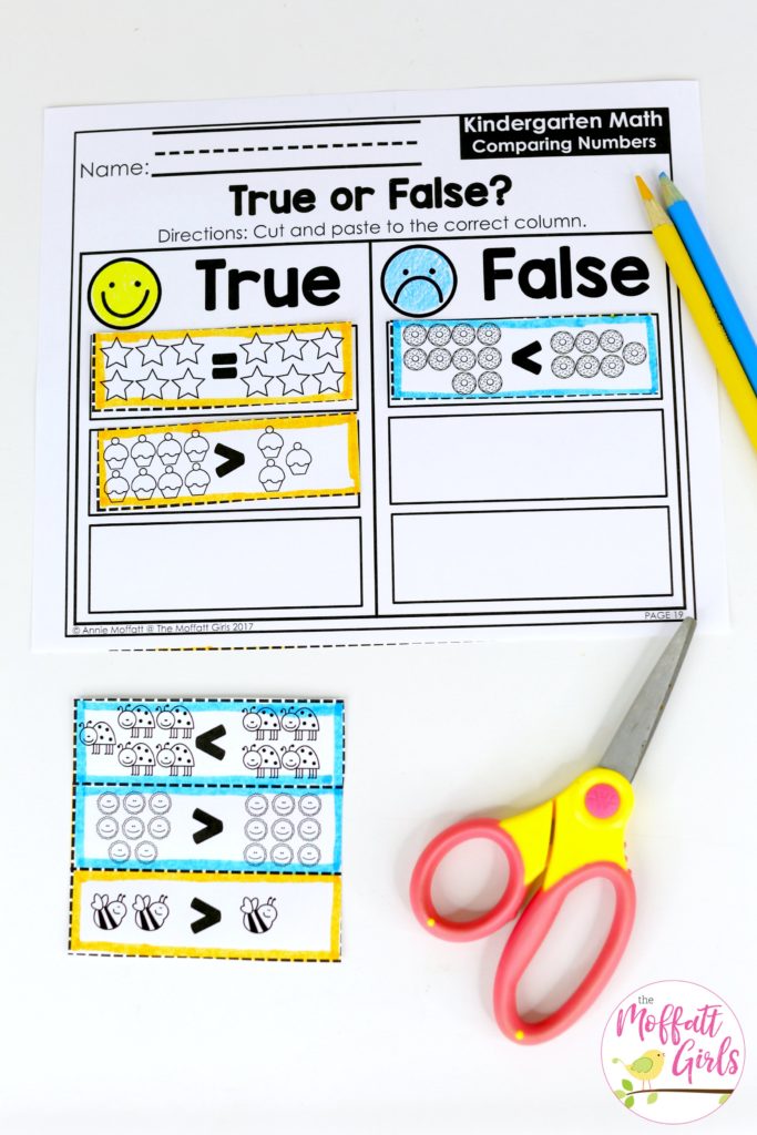 Kindergarten, Kindergarten math, comparing numbers, Counting, numbers, math games, Common Core Math