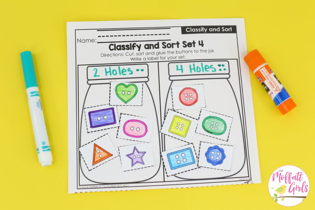 These fun Kindergarten Math NO PREP pages help students measure items and analyze data in a hands-on way!