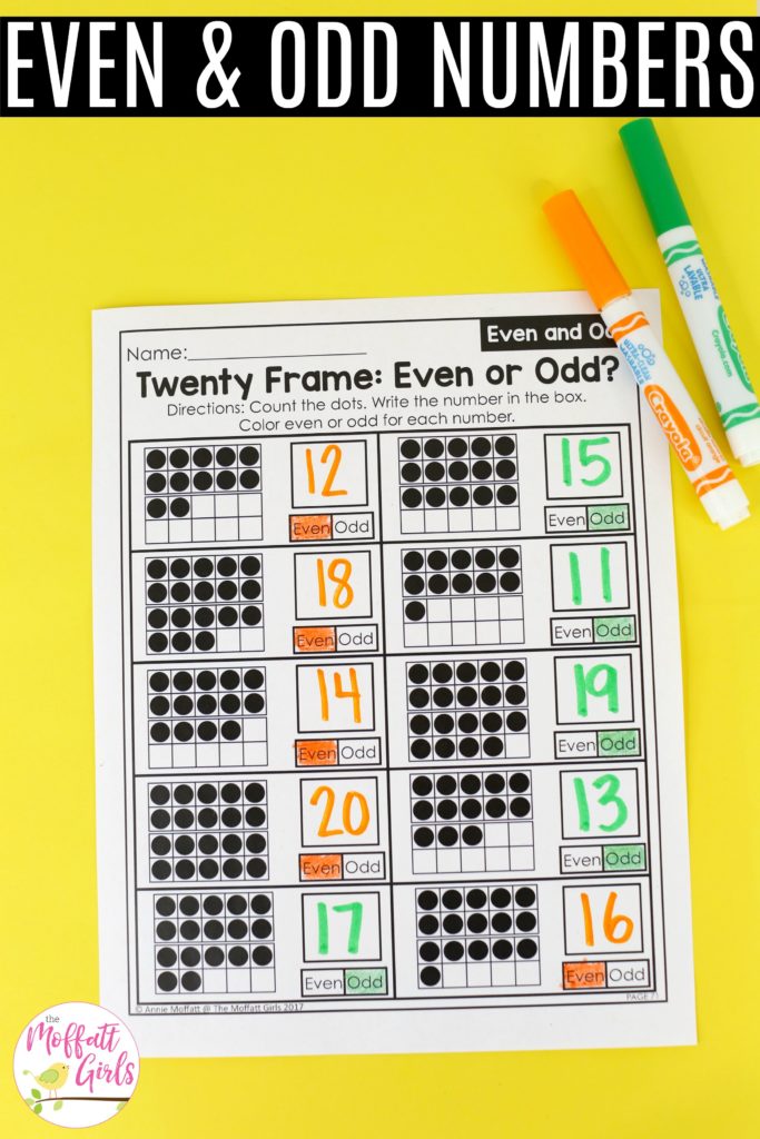 These fun 1st Grade Math activities help students count numbers up to 120 in a hands-on way!