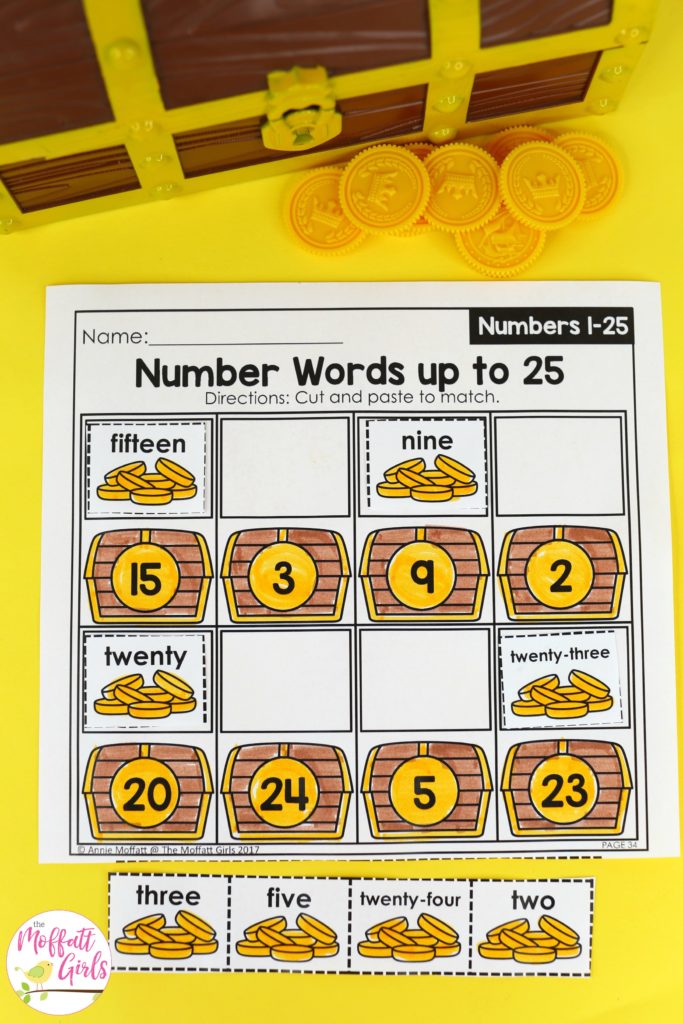 These fun 1st Grade Math activities help students count numbers up to 120 in a hands-on way!