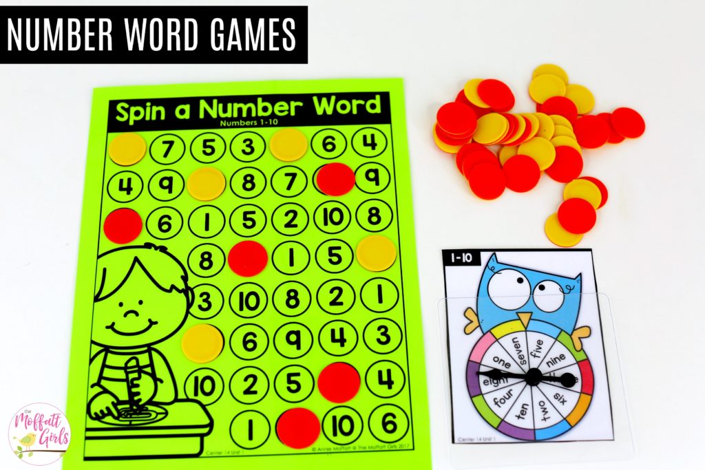 Spin and Cover: This fun 1st Grade Math activity helps students count numbers up to 120 in a hands-on way!