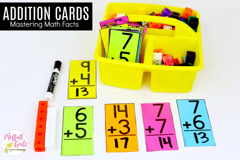 Addition up to 20: This fun 1st Grade Math activity helps students practice addition in a hands-on way!