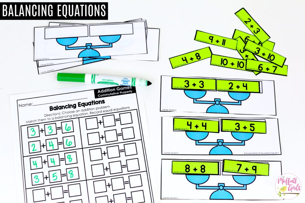 Make 10 and Add: This fun 1st Grade Math activity helps students practice addition in a hands-on way!