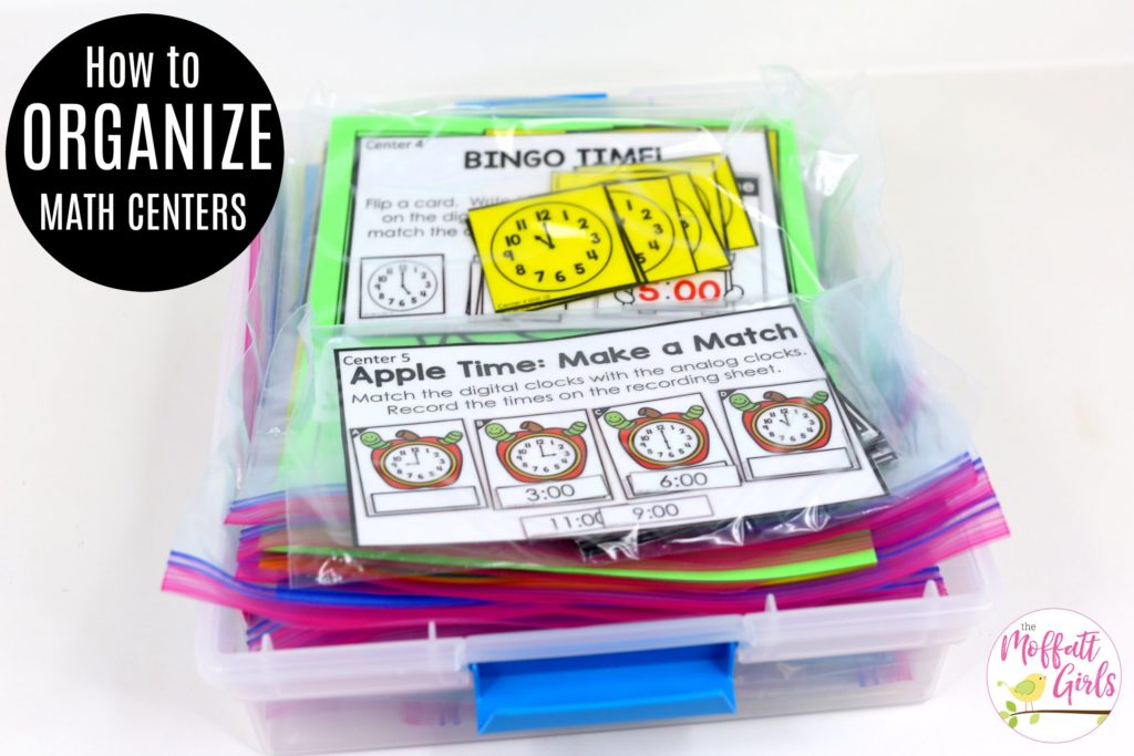 NO PREP Practice worksheets and centers to teach time! Teach time with these hands-on math centers for Kindergarten!
