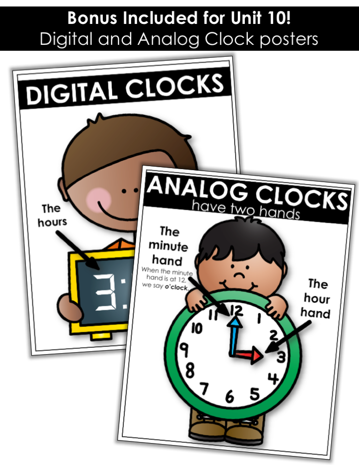 Sort the Clocks: This fun Kindergarten Math activity helps students tell time in a hands-on way!