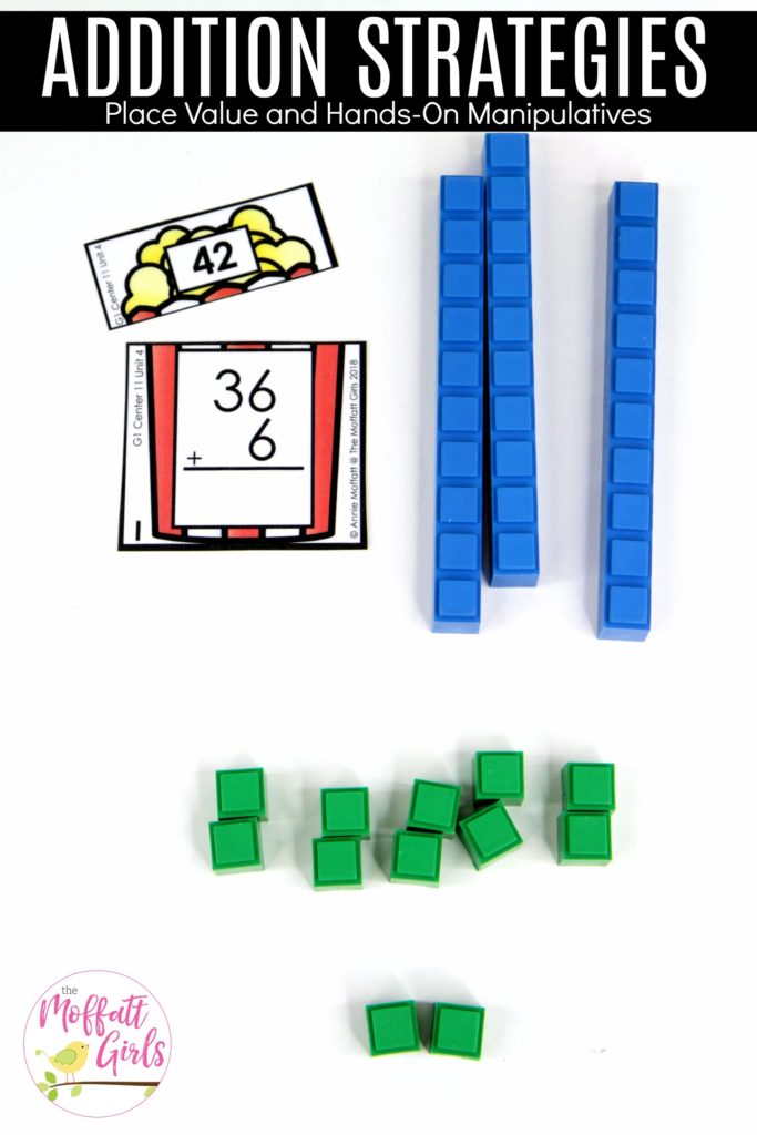 Addition Strategies with place value Popcorn Addition: This fun 1st Grade Math activity helps students understand place values and the meaning of a number in a hands-on way!