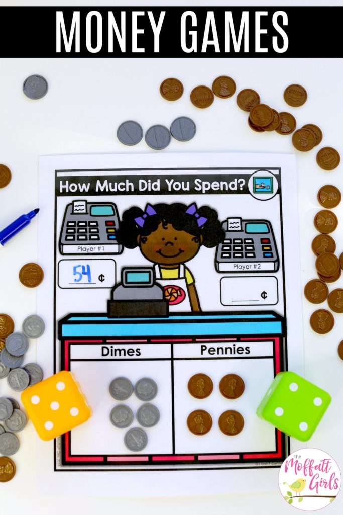 How Much Did You Spend Math Center How Much Did You Spend? A FUN math center to teach adding coins in First Grade!